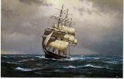unknow artist Seascape, boats, ships and warships. 109 oil painting reproduction